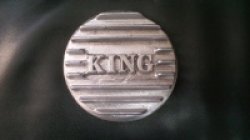 画像1: KING　GS　貼り付け　フィンカバー