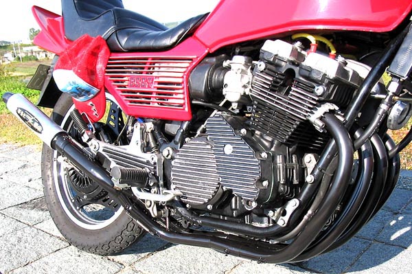 cbx400f用イカヅチKING菅-